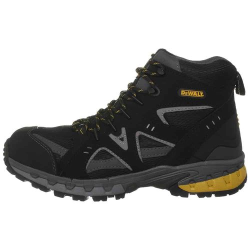 Dewalt ANCHOR Mid Ankle Safety Shoes Size 43, Steel Toe, Black, SBP