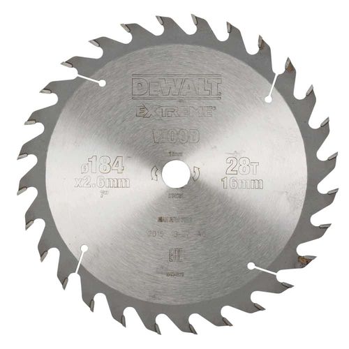 Dewalt Circular Saw Blade 184mm x 16mm x 28T DT4031QZ Shop Online at Best Price in UAE
