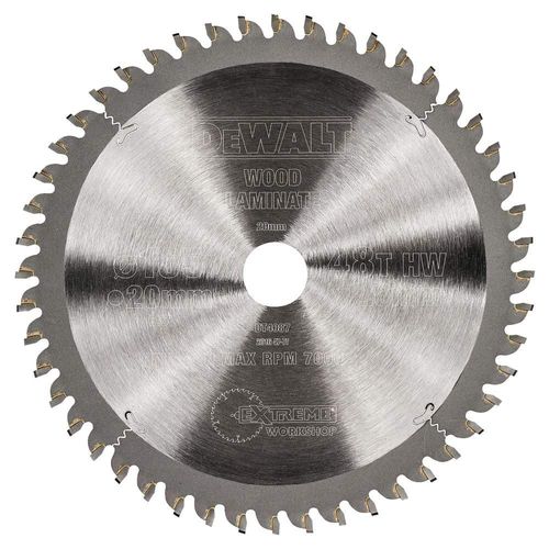 Dewalt Extreme Circular Saw Blade 165mm x 20mm x 48T DT4087QZ Shop Online at Best Price in UAE
