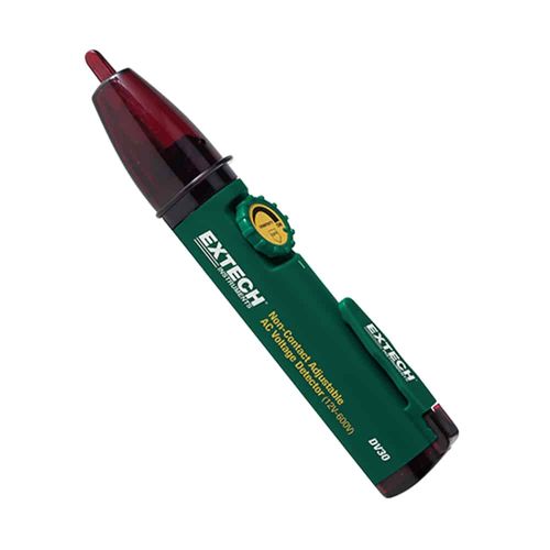 Extech NonContact Adjustable AC Voltage Detector, 12 to 600V AC DV30