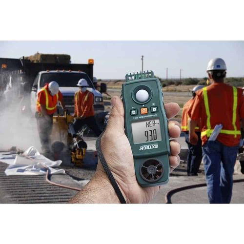 Extech 10in1 Environmental Meter, measures Air Velocity, Air Flow