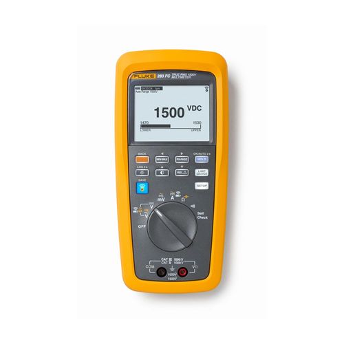 Fluke 1500V Digital Multimeter CAT III 283 FC Shop Online at Best
