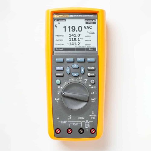 Fluke True RMS Electronics Logging Multimeter, CAT IV 600V, 10A 289/EUR ...
