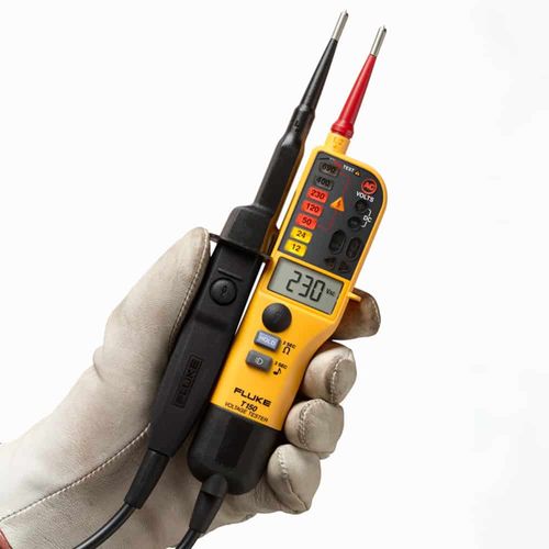 Fluke Voltage and Continuity Tester, CAT IV 600V, 6 to 690V T150: Shop ...