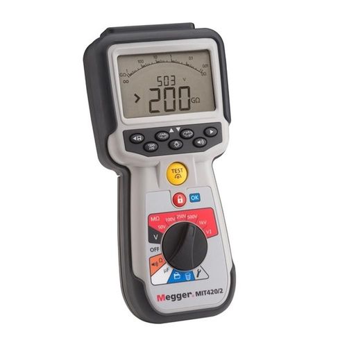 Megger MIT420/2 Insulation & Continuity Tester 50/100/250/500/1000V